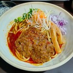 鶏paitan 心麦 - カレーまぜそば