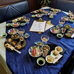 あっちゃん食堂 - おまかせコース一例