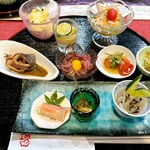 あっちゃん食堂 - おまかせコース一例