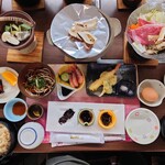 ささやま玉水 - 神戸牛松茸すき焼き&焼き松茸付き松茸づくし御膳