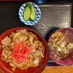 どばそば和家 - 豚すき丼
