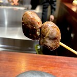 鶏匠 膳 - 追加の砂ずり。絶品です！