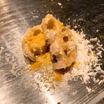 くずし鉄板 あばぐら - 洋風レンコン的なやつ