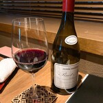 くずし鉄板 あばぐら - 連れの赤ワイン✖️2