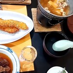 ニュー泊崎荘 - 味噌汁、デザート
