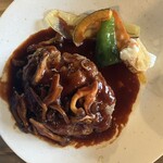 Lunch＆Cafe SOSHIJI - ハンバーグ 〜手ごねキノコソース添え〜