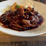 Lunch＆Cafe SOSHIJI - ハンバーグ 〜手ごねキノコソース添え〜