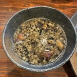 ラーメン龍の家 - もつつけ麺　つけ汁