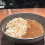 鳥さと 別邸 - 鶏そぼろカレー