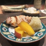 鳥さと 別邸 - 大山どりのもも肉の西京焼き