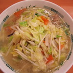 日高屋 - 野菜たっぷりタンメン