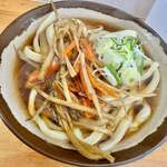 めん処 みはらし - 料理写真:きんぴらうどん
