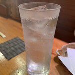 心楽 - 米焼酎ソーダ割り