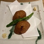 のどぐろ専門 銀座 中俣 - のどぐろのさつま揚げ