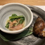 のどぐろ専門 銀座 中俣 - 季節の小鉢