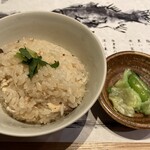 のどぐろ専門 銀座 中俣 - のどぐろ一尾丸ごと土鍋ご飯