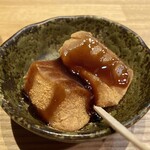 のどぐろ専門 銀座 中俣 - 自家製わらびもち