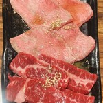 一頭買焼肉 玄 - 牛タンと赤身