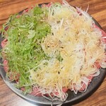 一頭買焼肉 玄 - ねぎ盛り生タン