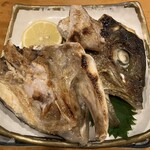 光寿司 - かぶと焼き（カンパチ）