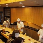 山玄茶 - １階カウンター席