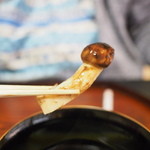 山玄茶 - 椀の中には大ぶりの松茸