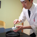 山玄茶 - 盛り付けて頂きます