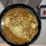麺匠 玄龍 - 味噌ラーメン　辛味付き