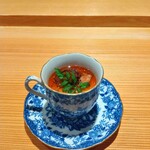 雪花菜 - 茶碗蒸し