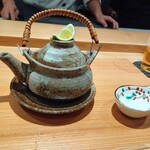 雪花菜 - 土瓶蒸し