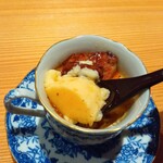 雪花菜 - フォアグラ、ユリの根、かに