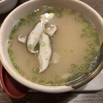 鳥一番 - ピリ辛鶏スープ　150円