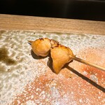 炭割烹 新谷 - 謎テール ○先に出たテールの方が圧倒的に美味い