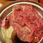 割烹の宿 櫻家 - 新潟牛のすき焼き風