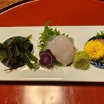 割烹の宿 櫻家 - 時期によっての刺身は楽しみのひとつ