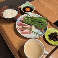 博多 鴨すき 鴨しゃぶ なかもぐろ - 鴨すき御膳