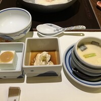 梅の花 銀座並木通店 - 小鉢２種と茶碗蒸し