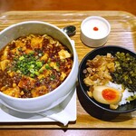 蔭山樓 - 料理写真:B.ミニ丼ぶりセット¥1,380 2025.10.16