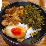 蔭山樓 - B.ミニ丼ぶりセット 魯肉飯　2025.10.16