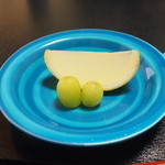 山玄茶 - ゼリーとマスカット