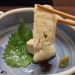 梅の花 - 湯葉豆腐