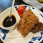 板くら慎之輔 - 真あじのフライ