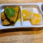 かき鐵 - お通し　1,000円