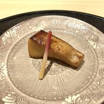 新ばし 星野 - マナガツオの幽庵焼き