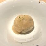 新ばし 星野 - 冷たいイチジク田楽