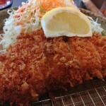 かつ喜 本荘本店 - 黒豚ロースカツ定食(小、2,380円)