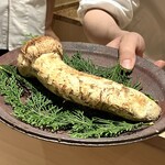 新ばし 星野 - 岩手産松茸の登場