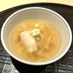 新ばし 星野 - グジの栗蒸し