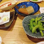 和ダイニング 白 - ちょい飲みセットのつまみオールスター