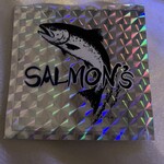 酒としゃけ SALMON'S - ステッカー貰ったよ笑